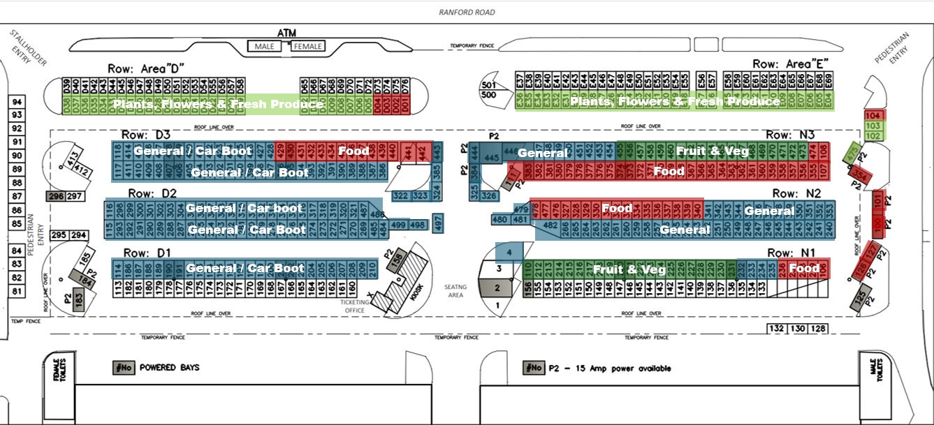 Stall Market Layout - Canning Vale Weekend Markets - Sunday Community Market - Perth Markets